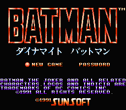 Dynamite Batman (J) [!]-video